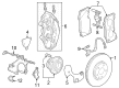 Chevy Corvette Brake Caliper Repair Kit Diagram - 25940448