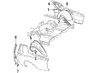 Cadillac Fleetwood Wheelhouse Diagram - 20099061