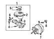 Chevy Monte Carlo Brake Master Cylinder Repair Kit Diagram - 18060781