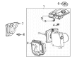 Chevy Brake Controller Diagram - 85115835