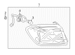 Chevy Cruze Tail Light Diagram - 84332799