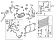 Chevy Malibu Limited A/C Service Cap Diagram - 84074312
