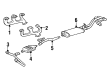 Chevy K1500 Suburban Exhaust Pipe Diagram - 15603976