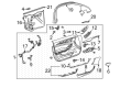 Cadillac CT5 Armrest Diagram - 84444093