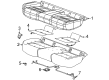 Buick Envision Seat Covers Diagram - 84886886