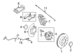Chevy Silverado 3500 HD Wheel Hub Diagram - 84964448