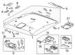 Chevy Colorado Sun Visor Diagram - 23393316
