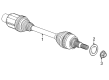 Chevy Blazer EV Axle Shaft Diagram - 85639250