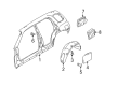 Chevy Tracker Fuel Door Diagram - 30025432
