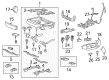 Cadillac CTS Seat Motor Diagram - 20843254