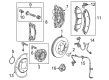 Cadillac ESCALADE IQ ABS Sensor Diagram - 85052878