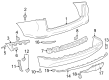 Chevy Equinox Bumper Cover Diagram - 84256327
