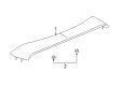 Chevy Impala Spoiler Diagram - 15283945