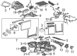 Chevy Silverado 2500 HD A/C Expansion Valve Diagram - 84104355