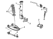 Cadillac Fleetwood Sway Bar Link Bushing Diagram - 25558121