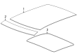 Cadillac ESCALADE IQ Sunroof Diagram - 85031026