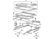 Buick Park Avenue Sunroof Diagram - 12536836