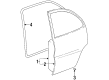 Chevy Prizm Door Seal Diagram - 94857689