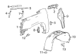 Chevy Tahoe Fender Diagram - 84602084