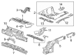 Chevy Spark Floor Pan Diagram - 94517376