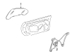 Cadillac XLR Window Regulator Diagram - 20823059