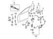 Cadillac Exterior Door Handle Diagram - 20806427