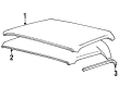 Chevy Blazer Air Deflector Diagram - 994822
