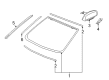 Chevy Caprice Windshield Diagram - 92272887