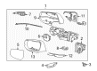 Cadillac Car Mirror Diagram - 22839672