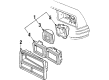 Chevy El Camino Headlight Bulb Diagram - 16504559