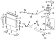 Chevy Malibu Water Hose Diagram - 15891668