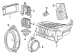 GMC Sierra EV Car Speakers Diagram - 86778931