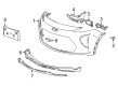 Chevy Bolt EUV Bumper Cover Diagram - 42817051