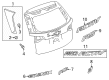 Chevy Equinox Emblem Diagram - 26422180