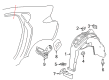 Chevy Volt Fuel Door Diagram - 23368045
