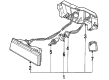 Cadillac Cimarron Side Marker Light Diagram - 5974288