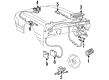 Cadillac Allante Air Bag Sensor Diagram - 16156336