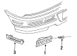 Pontiac Grand Am Bumper Reflector Diagram - 5975869