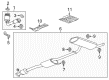 Chevy Captiva Sport Exhaust Pipe Diagram - 19420256