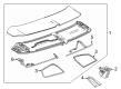 Cadillac OPTIQ Spoiler Diagram - 85098466