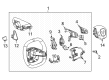 Chevy Corvette Steering Wheel Diagram - 84914774