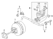 Chevy Venture Brake Booster Diagram - 18045787