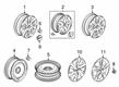 Chevy Spark Wheel Stud Diagram - 11548853