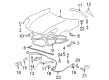 Saturn Lift Support Diagram - 15851687