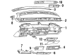Cadillac DeVille Blower Control Switches Diagram - 16060984