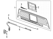Chevy Silverado 2500 HD Window Regulator Diagram - 84449399