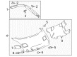 Buick Regal Sportback Interior Door Handle Diagram - 39138942