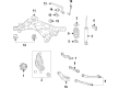 Cadillac Axle Beam Diagram - 42799687