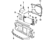 Chevy S10 Air Deflector Diagram - 14056772