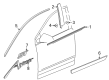 Buick Enclave Door Moldings Diagram - 26605052